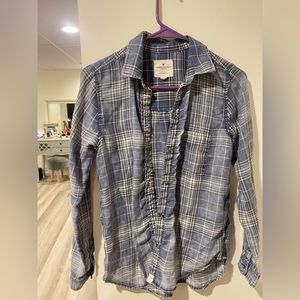 Blue Flannel Shirt